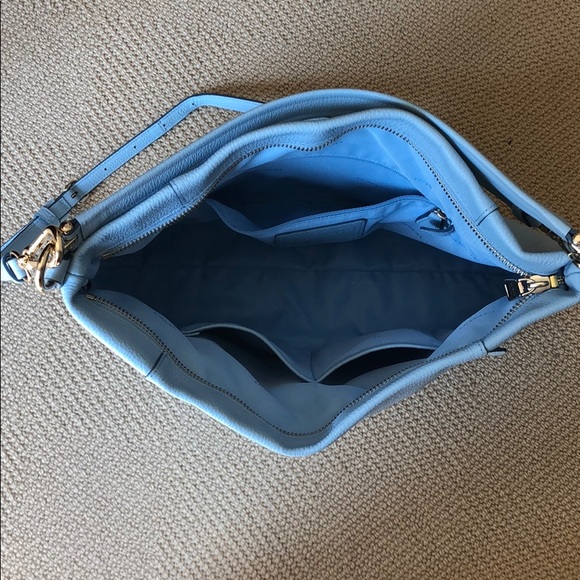 Coach Pebble Leather Scout Hobo Handbag - Picture 7 of 8